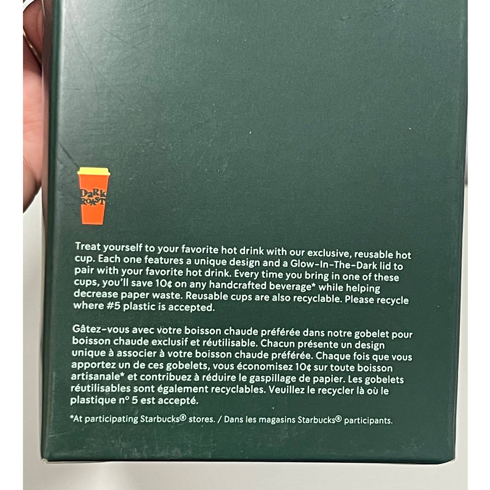 Starbucks Halloween Glow in the Dark Cup Set - Picture 3 of 4